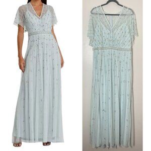 NWT MAC DUGGAL DRESS GOWN 14 MOTHER OF THE BRIDE FORMAL EVENING WEDDING GUEST